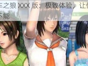 电车之狼 XXX 版：极致体验，让你欲罢不能