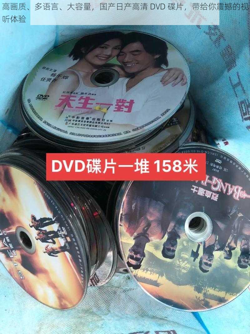 高画质、多语言、大容量，国产日产高清 DVD 碟片，带给你震撼的视听体验