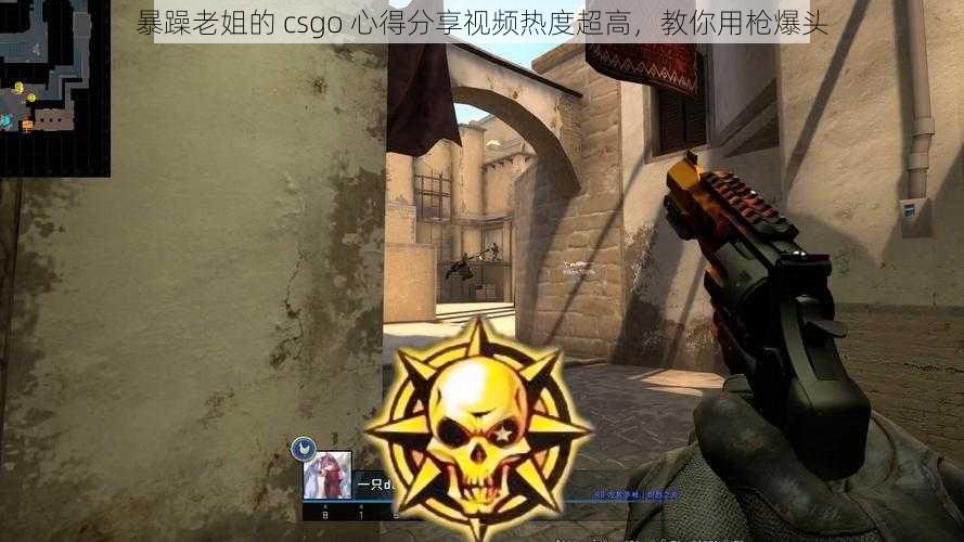 暴躁老姐的 csgo 心得分享视频热度超高，教你用枪爆头