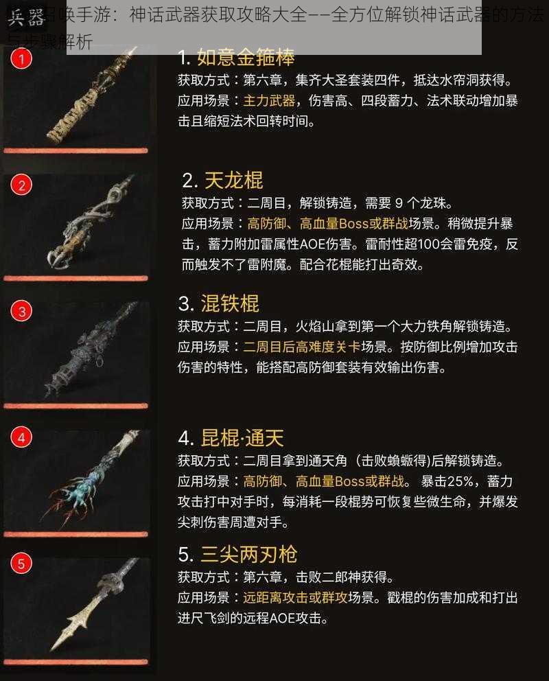 使命召唤手游：神话武器获取攻略大全——全方位解锁神话武器的方法与步骤解析